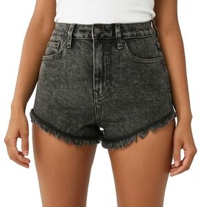Women's Black Denim Shorts (New)